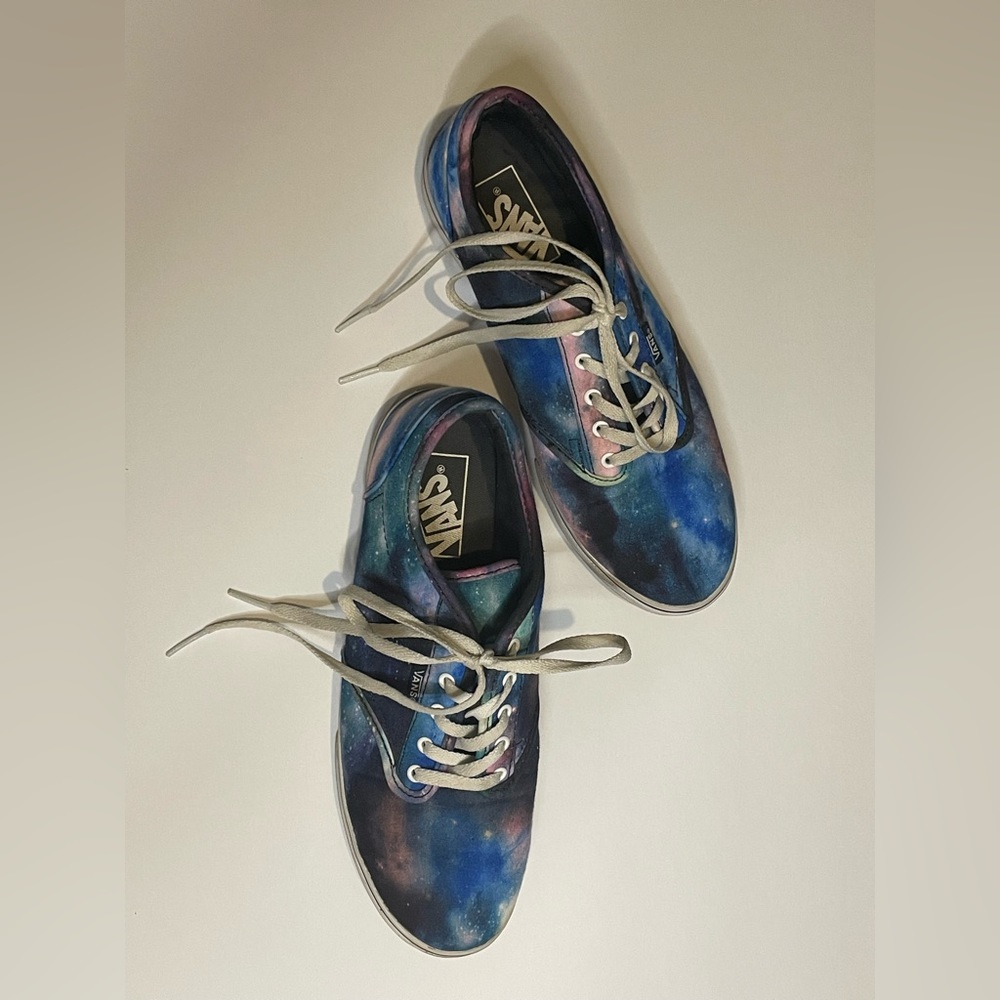 Women’s Galaxy low top Vans- Size: 7.5